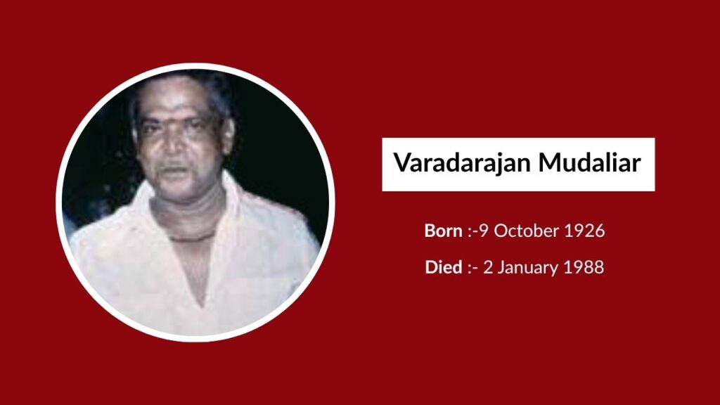 Varadarajan Mudaliar